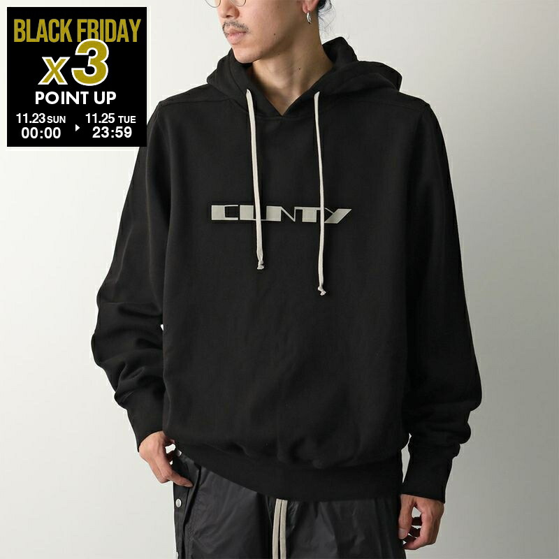 RICK OWENS リックオウエンス メンズ パーカー Rick Owens DRKSHDW リックオウエンス ダークシャドウ パーカー JUMBO