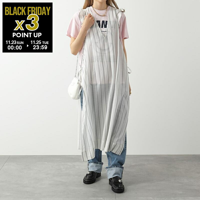 楽天市場】GANNI ガニー ワンピース F8974 6757 レディース ストレッチ