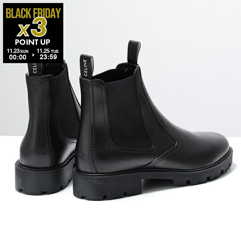 CELINE / セリーヌ メンズ サイドジップヒールブーツ 40 CELINE / セリーヌ メンズ サイドジップヒールブーツ 40