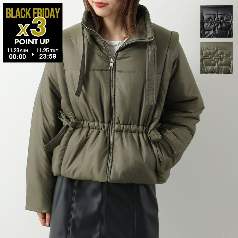 楽天市場】GANNI ガニー キルティングジャケット Shiny Quilt Jacket