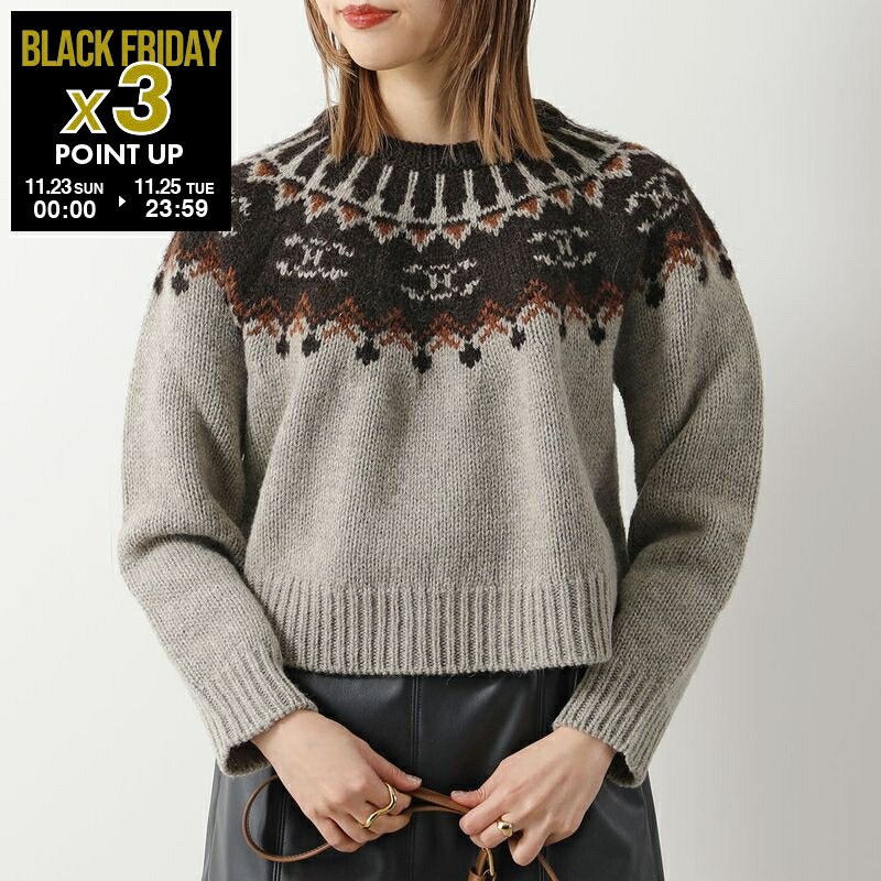 楽天市場】セリーヌ ニット セーター トリオンフ ボクシー クルー