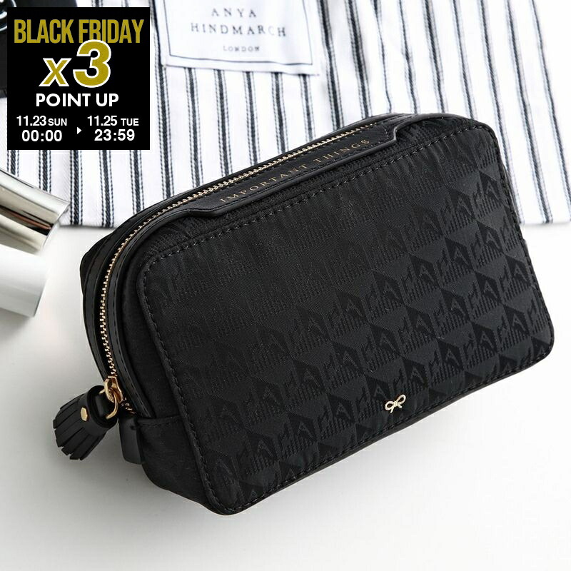 楽天市場】ANYA HINDMARCH アニヤハインドマーチ ポーチ Keep Safe