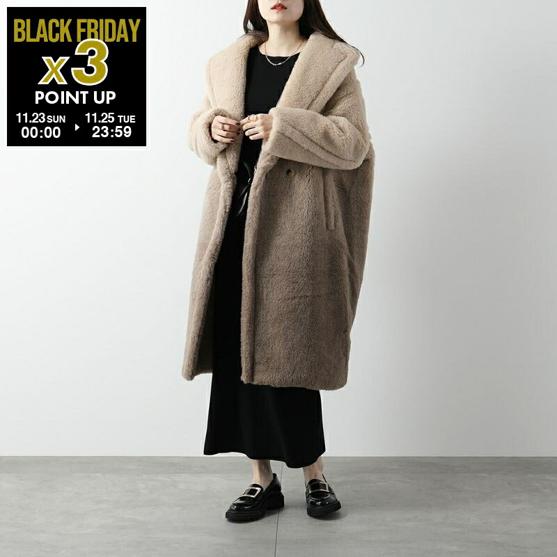 楽天市場】MAX MARA マックスマーラ ファーコート TEDDY テディ