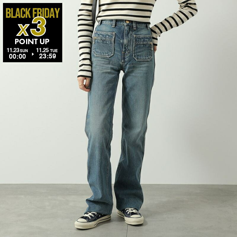 楽天市場】セリーヌ パンツ カート ジーンズ デニム ブルー レディース