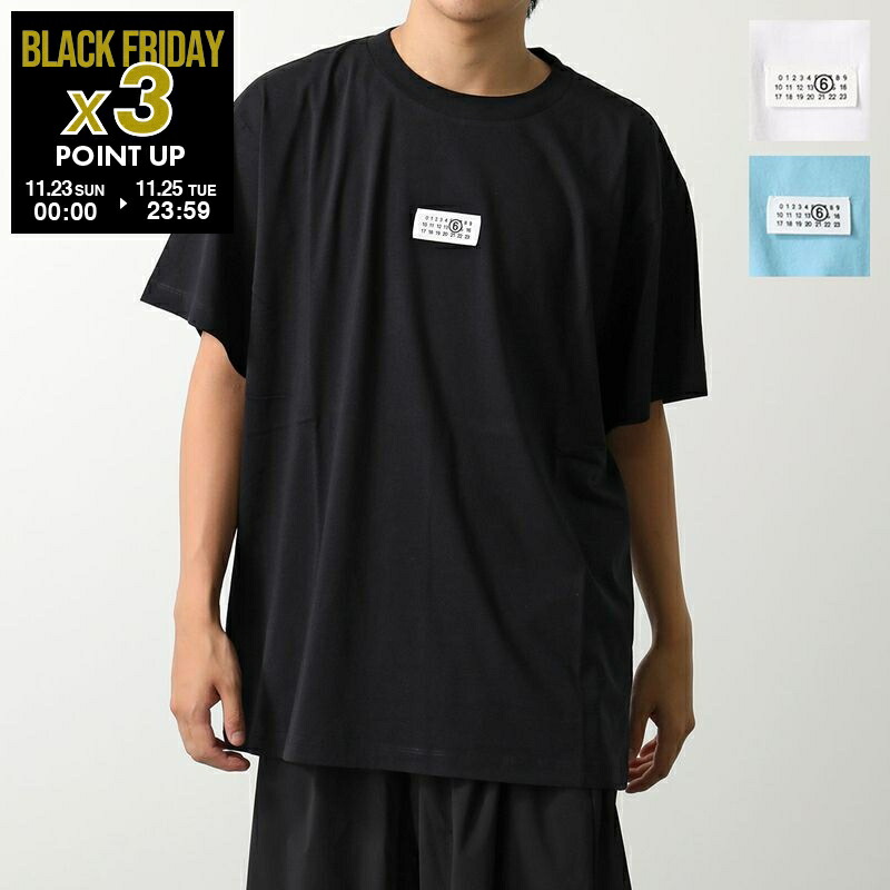 MM6 Tシャツ フロントロゴ付き MM6 エムエムシックス メゾンマルジェラ Maison Margiela ロゴ