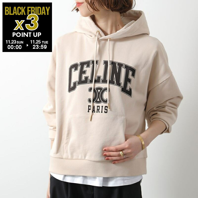 【未使用】CELINEセリーヌ　パーカー　トレーナー　❤︎ 楽天市場】CELINE セリーヌ パーカー 2Y321765N.01CB レディース 長袖