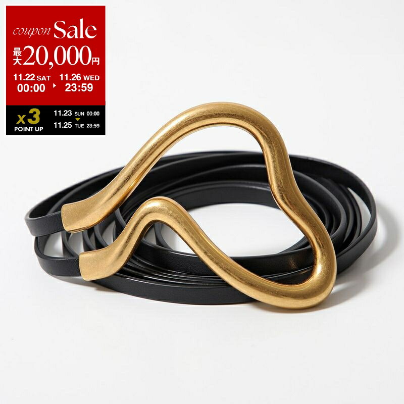 ボッテガべネタ　フレンチカーフ ブラック・ゴールド ベルト M 楽天市場】BOTTEGA VENETA ボッテガヴェネタ ベルト 609275 VMAU1