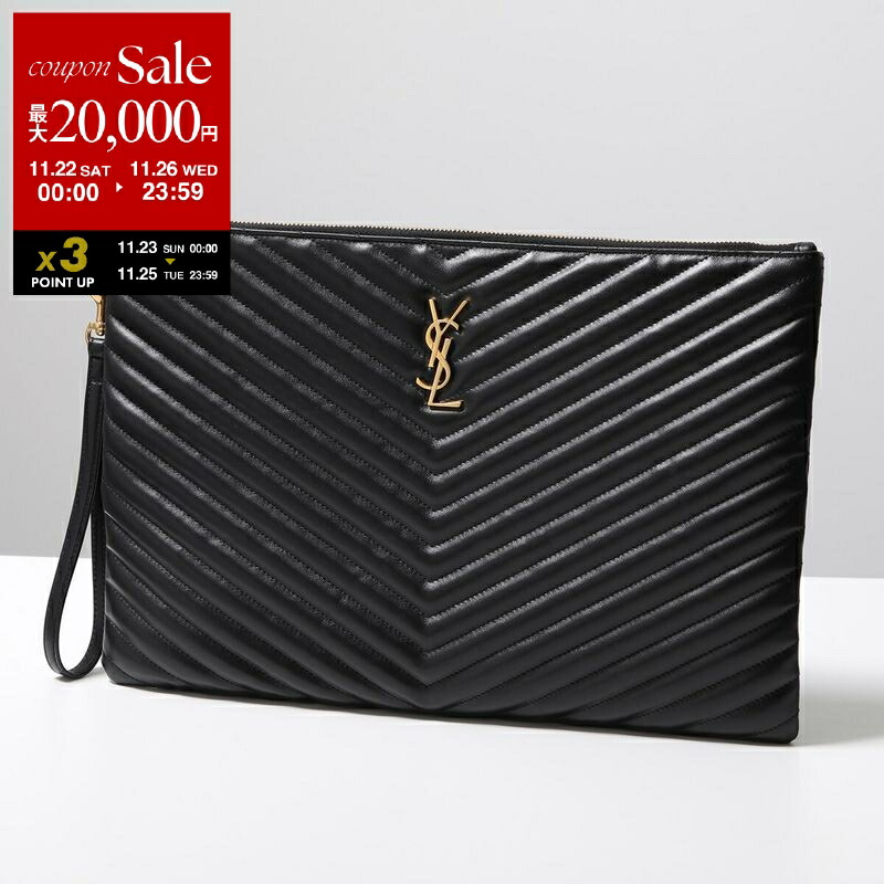 美品★イヴサンローラン クラッチバッグ カサンドラ レザー ブラック YSL 楽天市場】【最大2万円OFFクーポン対象・11/29～12/1限定】SAINT