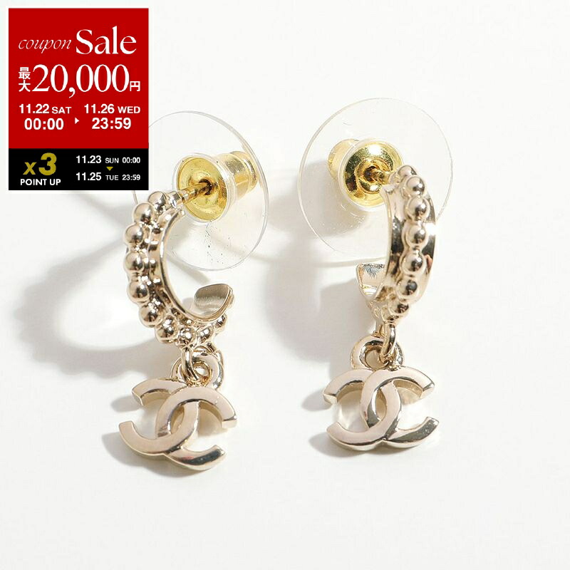 楽天市場】CHANEL シャネル フープピアス AB9094 B08930 レディース