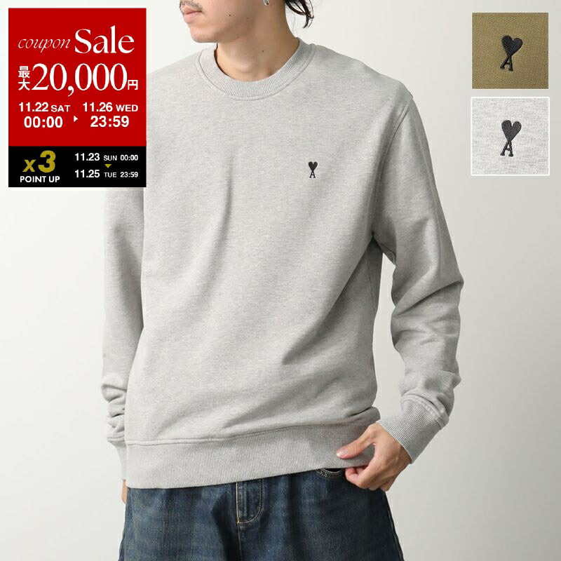 楽天市場】ami paris アミ パリス スウェット BFUSW001.730 メンズ