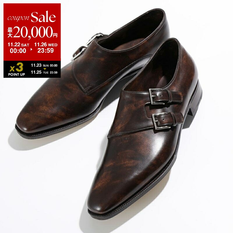 JOHN LOBB (ジョンロブ) カーフレザー ジョッパーブーツ JOHNLOBB】ジョンロブ ジョッパーブーツ ブラック ミュージアムカーフ