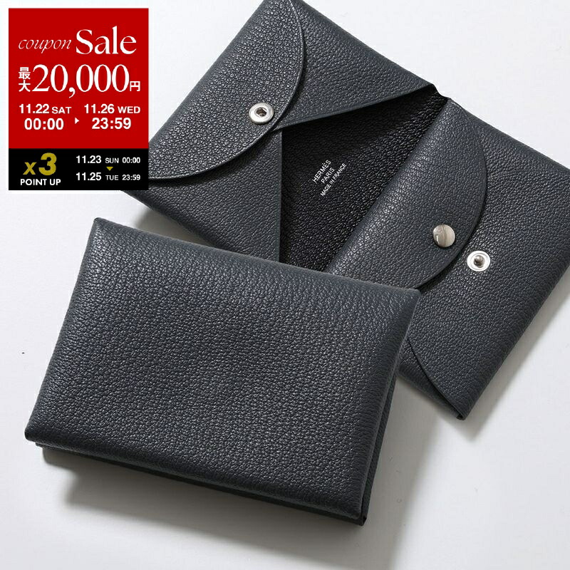 専用　　　　　HERMES エルメス カルヴィデュオ　ブラック　カード小銭入れ 083035ck-noir_01.jpg
