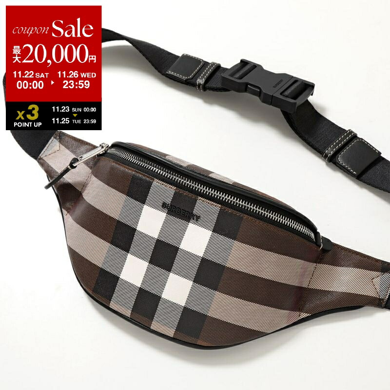 BURBERRY  バーバリー　ボディーバック　ブラウン　ウエストポーチ BURBERRY バーバリー ボディーバック ブラウン ウエストポーチ