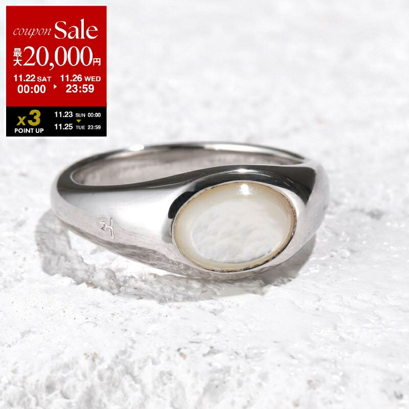 楽天市場】TOMWOOD トムウッド リング レディース Oval White MOP