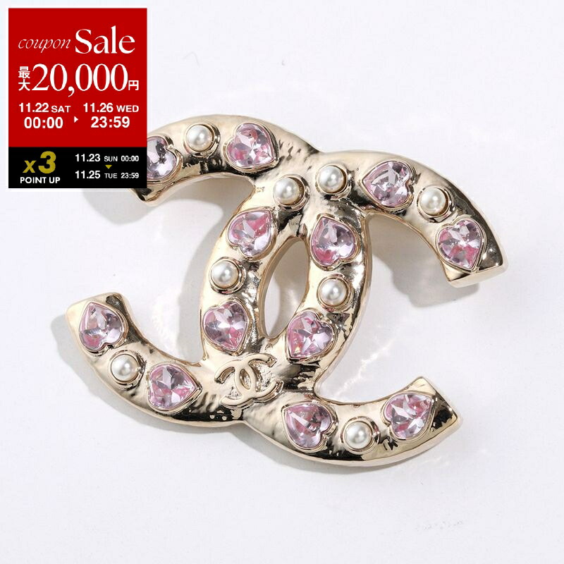 CHANEL ブローチ 楽天市場】CHANEL シャネル ブローチ A63085 Y02033 レディース メタル