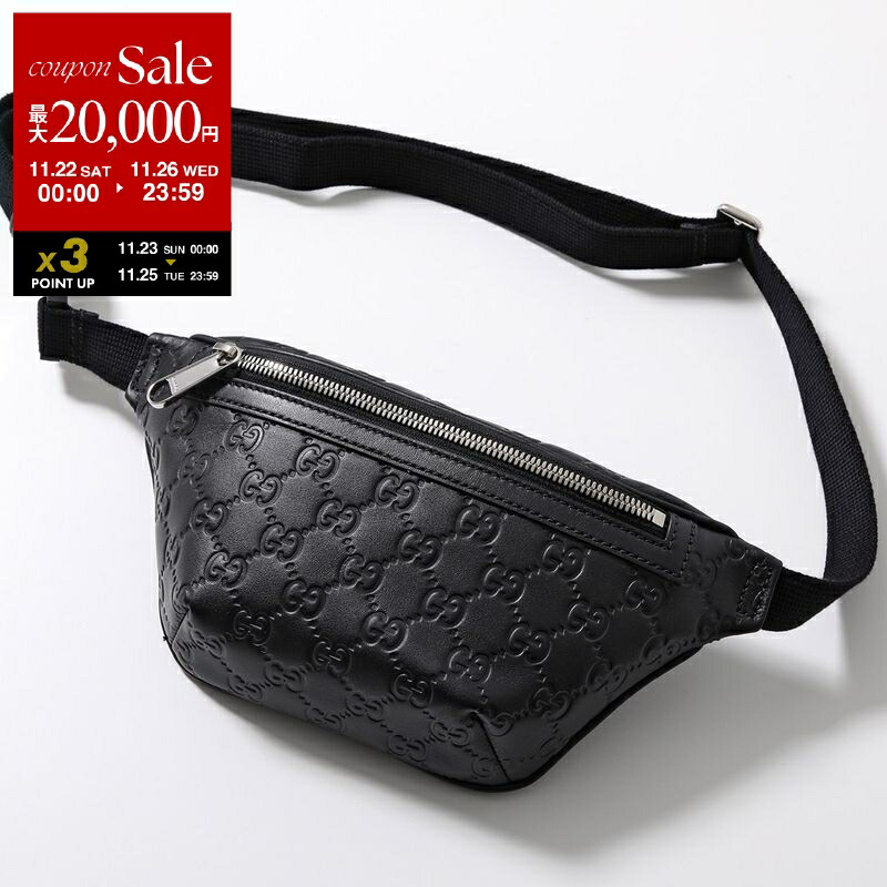 楽天市場】GUCCI グッチ メンズ ベルトバッグジャンボGGロゴ フロント