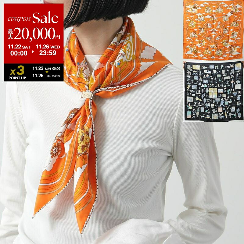 楽天市場】HERMES エルメス スカーフ CARRE カレH 100×100 104062T