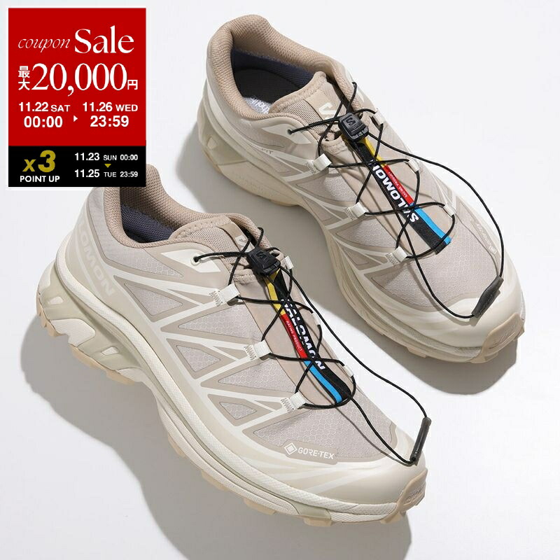 レモン 2024年 4/27 発売】SALOMON XT-6 MINDFUL 3 “WHITE PEPPER/TRANSPARENT