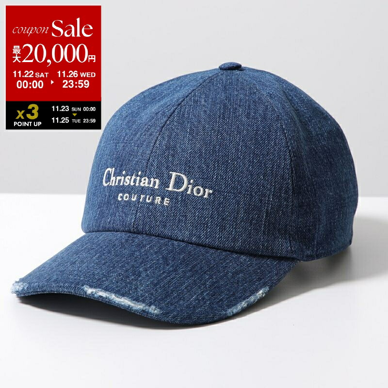 【新品】Dior ディオール ベースボールキャップ D-PLAYER Christian Dior ディオール ベースボールキャップ D-PLAYER プレイヤー