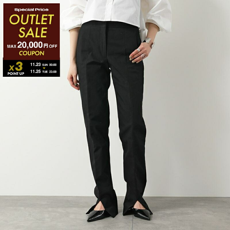 【美品】THE ROW/ザロウ　レギンス　パンツ　ストレッチ　ゴムウエスト　黒 The Row(ザ・ロウ) スパッツ・レギンス(レディース) - 海外通販のBUYMA