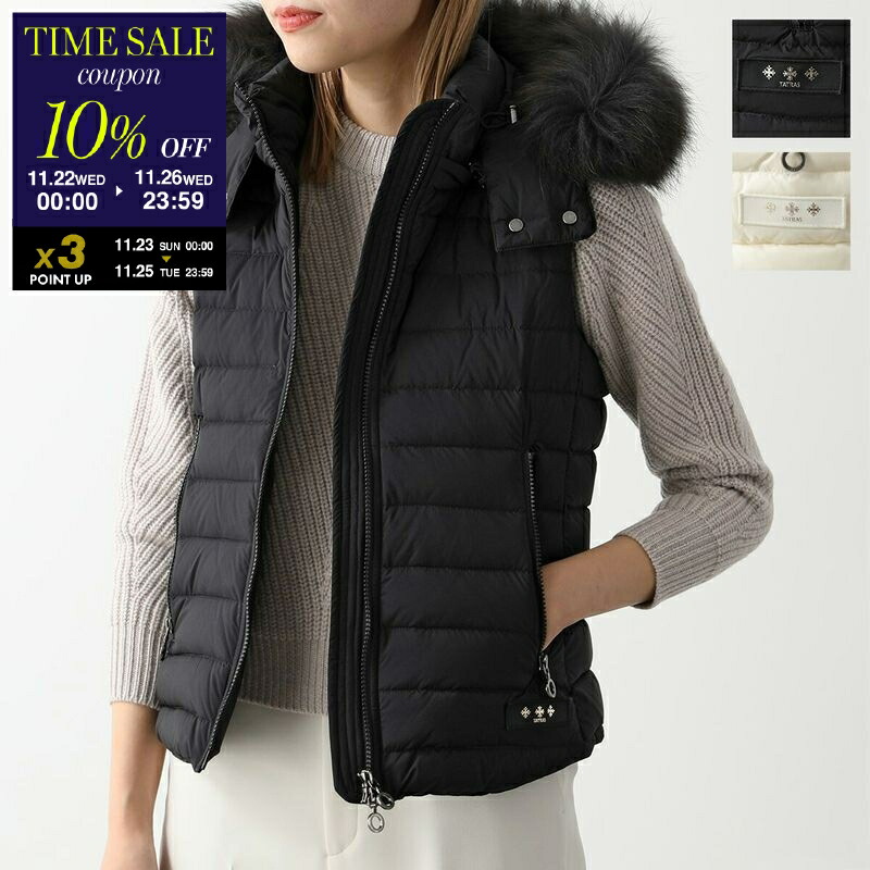 新品　タトラス　23AW　ZALAGA　ダウンベスト　2　黒　ファー 楽天市場】TATRAS タトラス ダウンベスト ZALAGA ザラガ