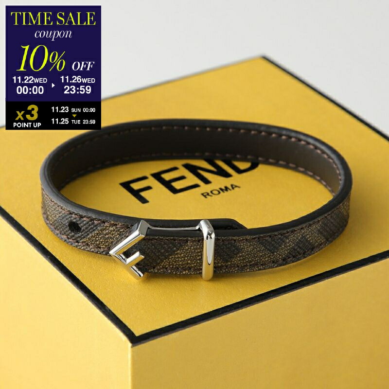 FENDI ロゴモチーフブレスレット FENDI フェンディ ブレスレット 8AH257 A44G レディース ロゴ