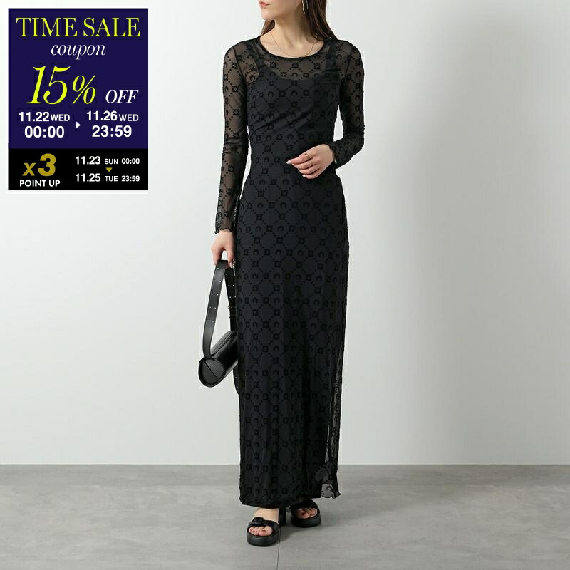 楽天市場】Marine Serre マリーン セル ワンピース Organic Cotton Rib