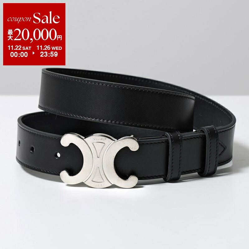 楽天市場】CELINE セリーヌ ベルト Medium 25MM ミディアム 45AK92ACO