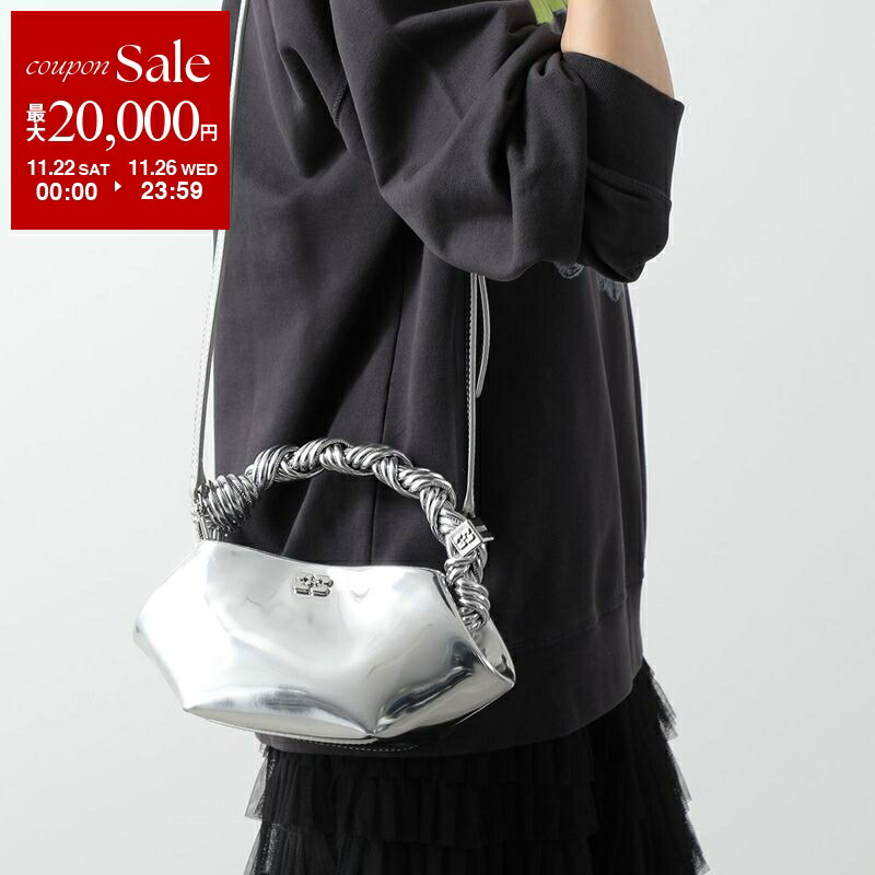 楽天市場】GANNI ガニー ショルダーバッグ Quilted Recycled Tech