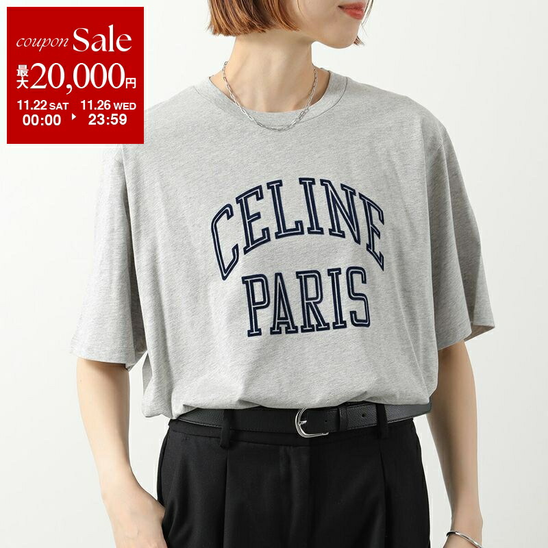 CELINE セリーヌ　クロップドTシャツ　グレー　XS 朝までセール CELINE クロップドTシャツ XS グレー