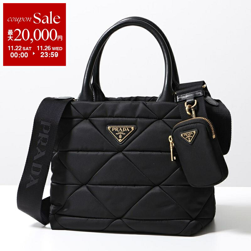 PRADA プラダ テスートナイロン チェーン ショルダーバッグ トート かばん PRADA プラダ テスートインプントゥ キルティング チェーン ショルダー