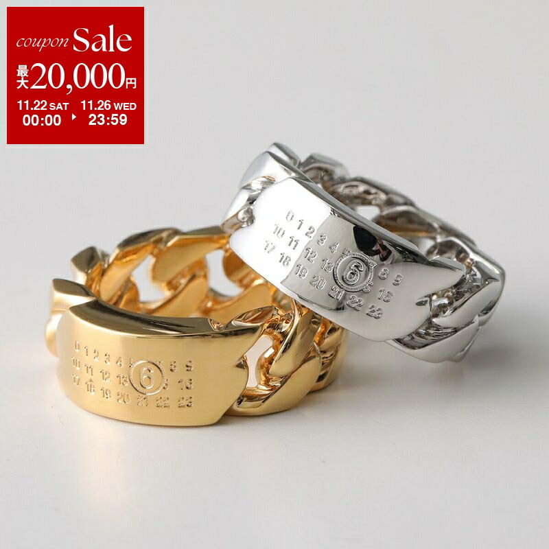 楽天市場】MM6 エムエムシックス メゾンマルジェラ リング Numeric