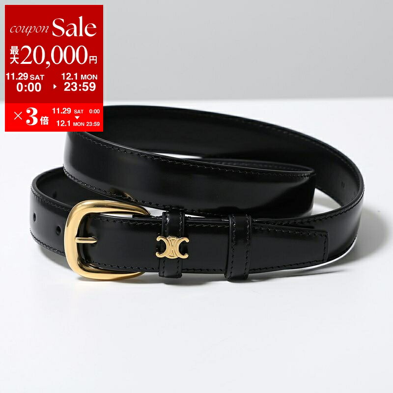 楽天市場】CELINE セリーヌ Medium Triomphe Canvas Belt ミディアム