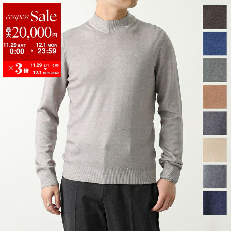 グランサッソ イタリア製 12Gウールニット モックネック メンズ 48/L相当 楽天市場】【最大2万円OFFクーポン対象・11/29～12/1限定】GRAN SASSO