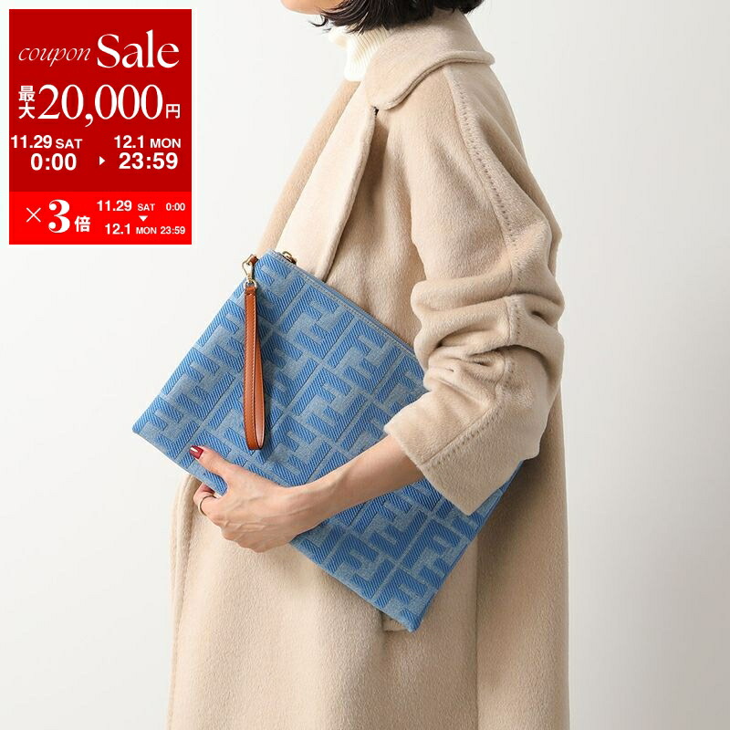 楽天市場】FENDI フェンディ クラッチバッグ 8N0149 AEHR MEDIUM FLAT