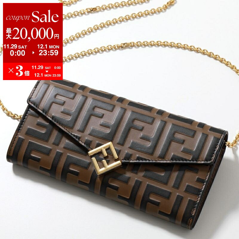 楽天市場】FENDI フェンディ 二つ折り長財布 PEEKABOO ピーカブー