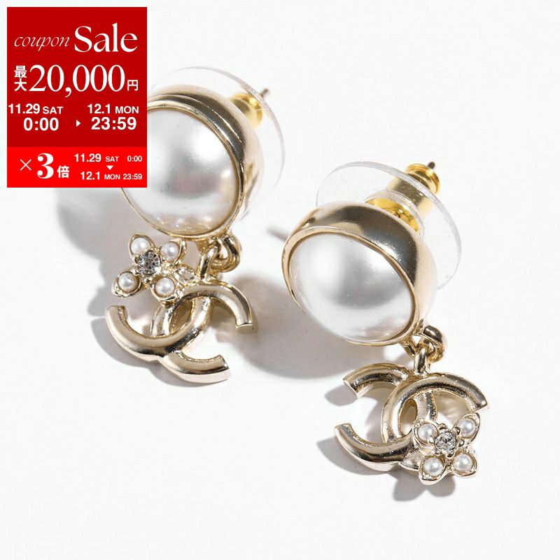 楽天市場】CHANEL シャネル ピアス ABC254 B14730 レディース ココ