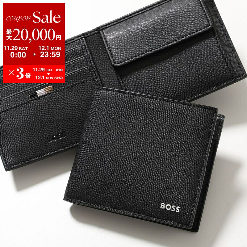 楽天市場】HUGO BOSS ヒューゴボス 二つ折り財布 50517067 メンズ