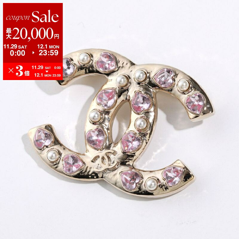 楽天市場】CHANEL シャネル Pearl CC Brooch ブローチ アクセサリー