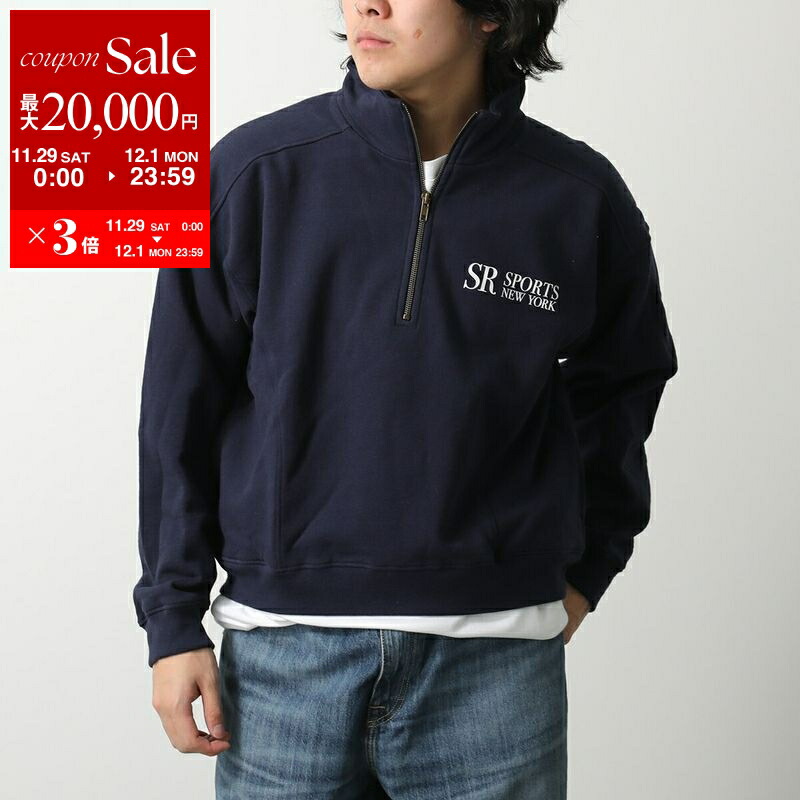 トップス SPORTY&RICH SPORTS HALF ZIP SWEAT 楽天市場】【10％OFFクーポン対象・12/4-20時～】SPORTY＆RICH