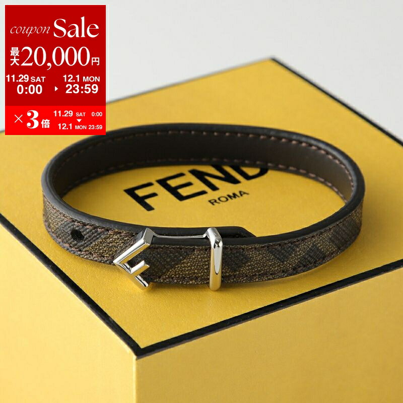 楽天市場】FENDI フェンディ ブレスレット 7AJ682 AFCB AP49 メンズ