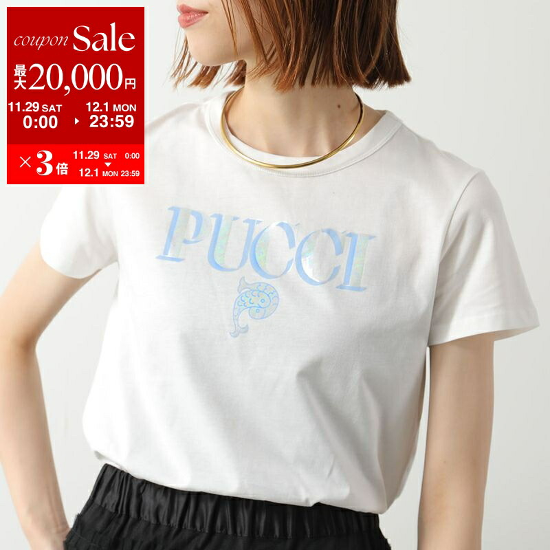 楽天市場】EMILIO PUCCI エミリオプッチ 半袖 Tシャツ 3ETP75 3E985