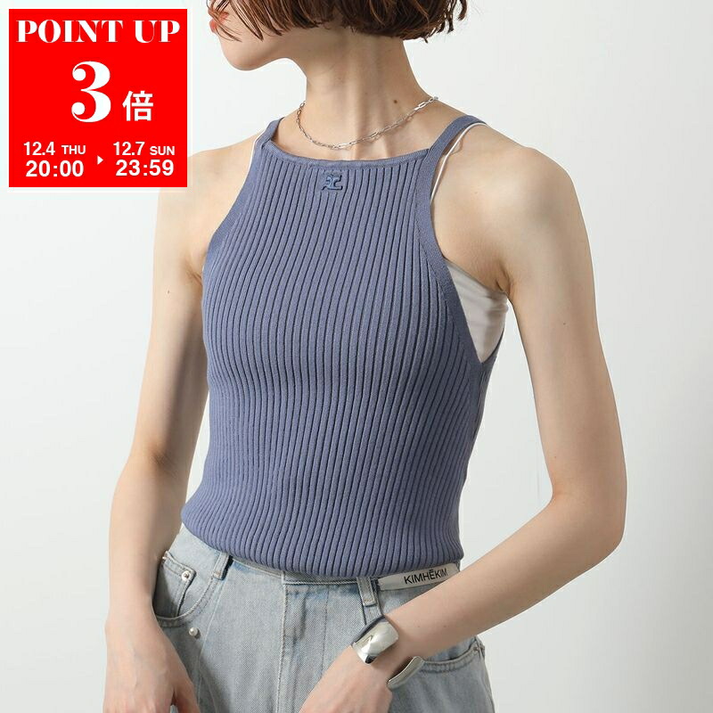 楽天市場】Courreges クレージュ タンクトップ BUCKLE 90S RIB