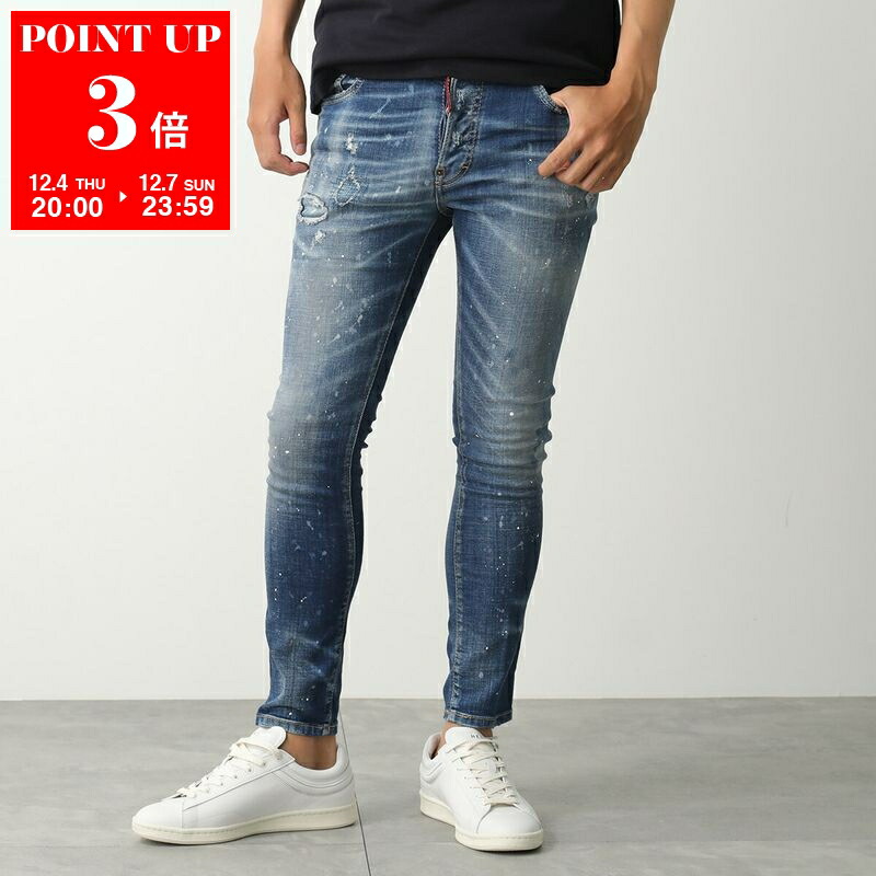 楽天市場】DSQUARED2 ディースクエアード ジーンズ SUPER TWINKY JEANS