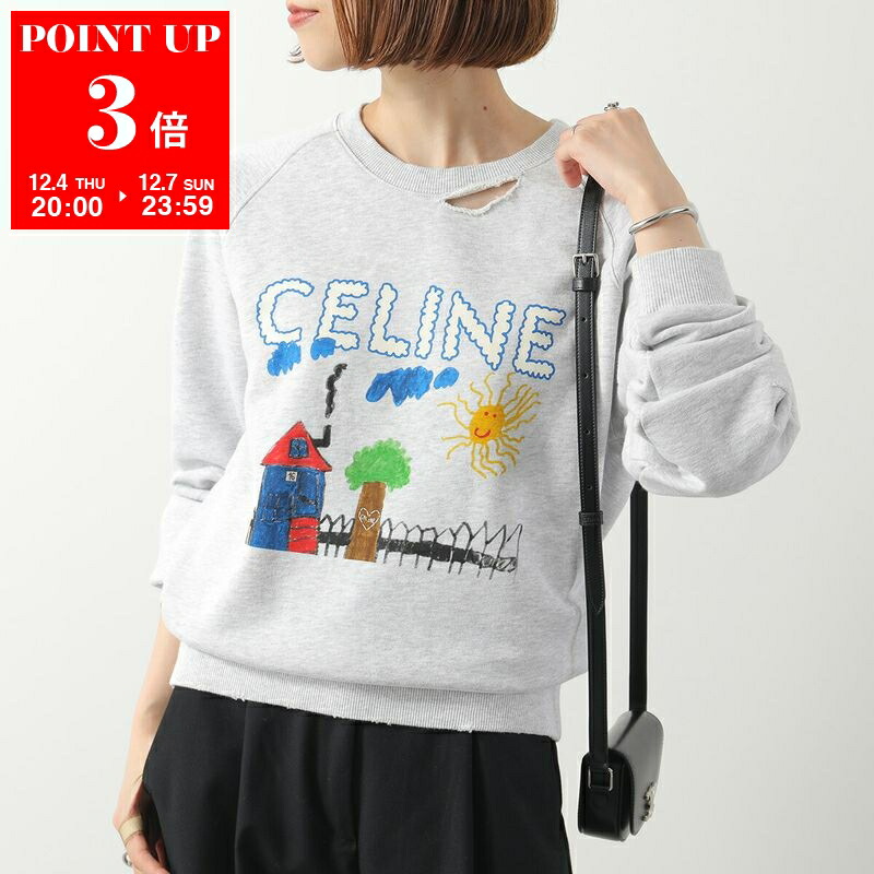 楽天市場】CELINE セリーヌ トレーナー 2Y28D670Q.09HA レディース