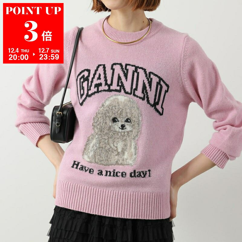 楽天市場】GANNI ガニー ワンピース Cotton Poplin Strap Dress W0194