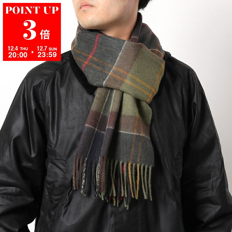 楽天市場】Barbour バブアー マフラー tartan lambswool scarf USC0001