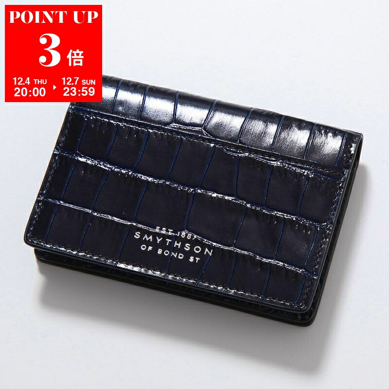楽天市場】SMYTHSON スマイソン 二つ折り長財布 MARA SLIM COAT WALLET
