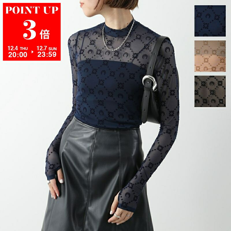 楽天市場】Marine Serre マリーン セル ロンT カットソー Moon Printed