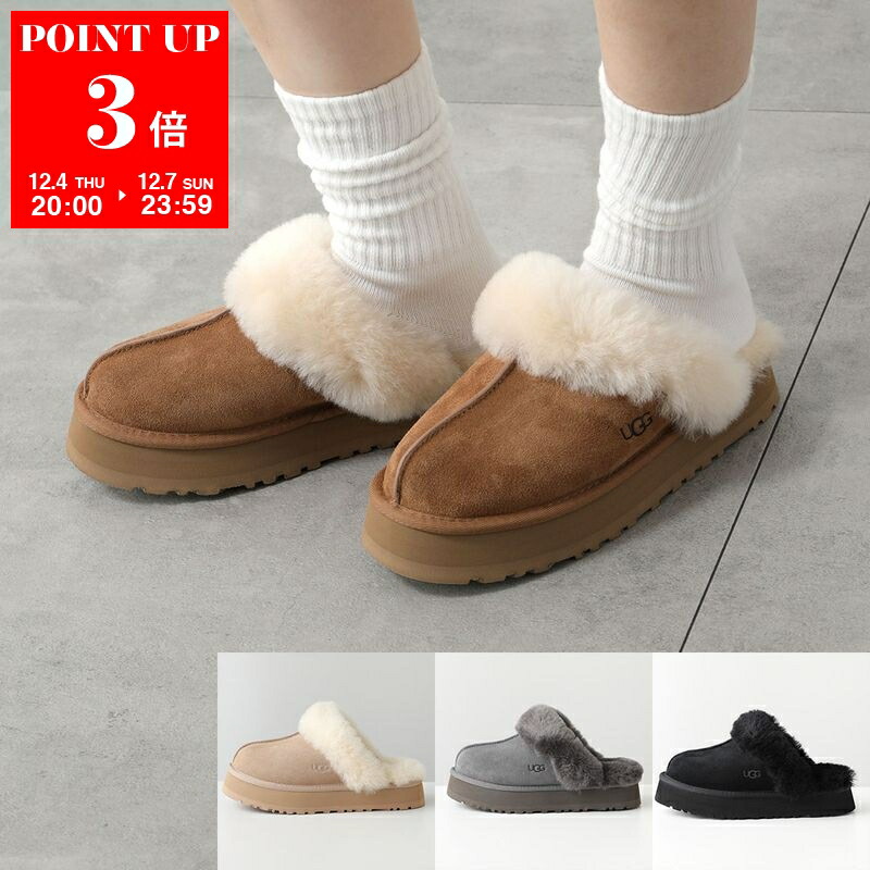 楽天市場】UGG アグ W ディスケット シューズ レディース ブラック